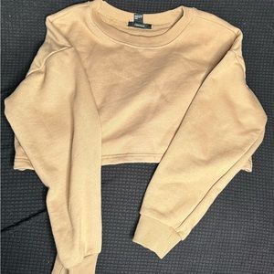 forever 21 cropped sweatshirt